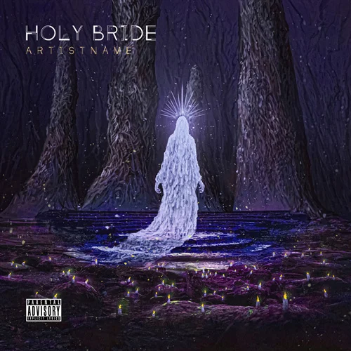 Holy Bride Premade Metalcore Album Cover Art Design