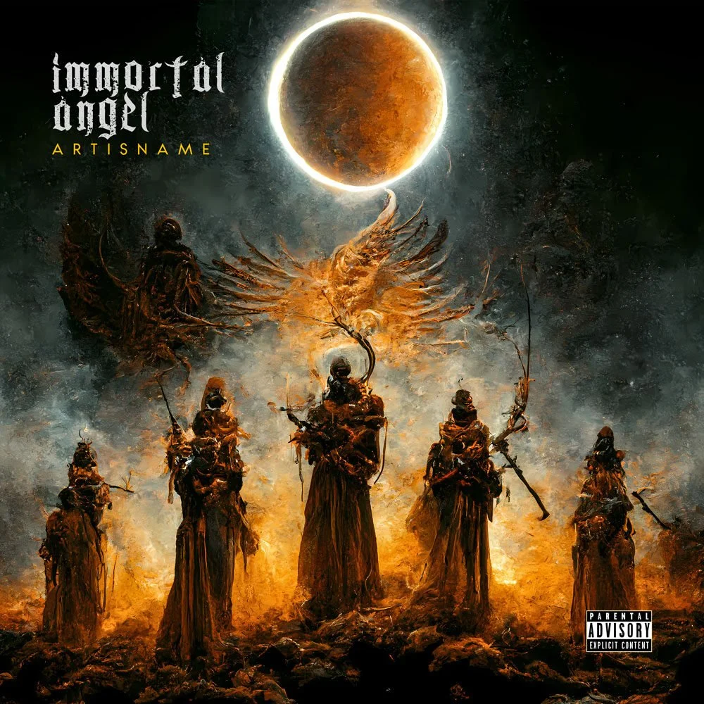 Melodic Death Metal Cover Art • Immortal Angel • Buy Cover Artwork