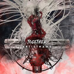Together Premade Metalcore Album Cover Art Design