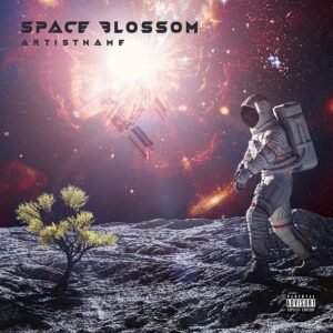 Sci-fi Album Cover - Space Blossom