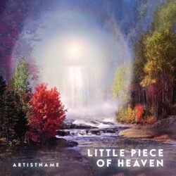 Surreal Cover Artwork - for Ambient, New Age Music - style Cinematic Style, Photographic - in Red, Yellow Color