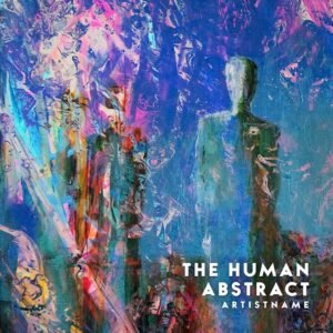 The Human Abstract Premade Abstract Album Cover Art Design