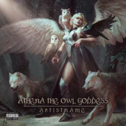 Symphonic Classic Cover Art - for Symphonic Metal, Power Metal Music - style Dark Fantasy, Illustrated - in White, Grey Color