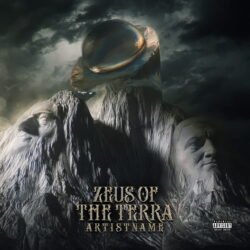 Viking Metal Album Art - for Alternative Metal, Ambient Music - style Cinematic Style, Dark Fantasy - in Black, Grey Color