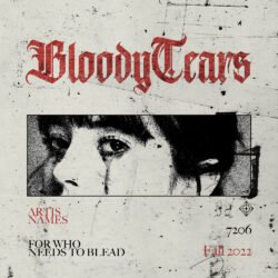 Bloody Tears Post Punk Premade Motion Album Cover