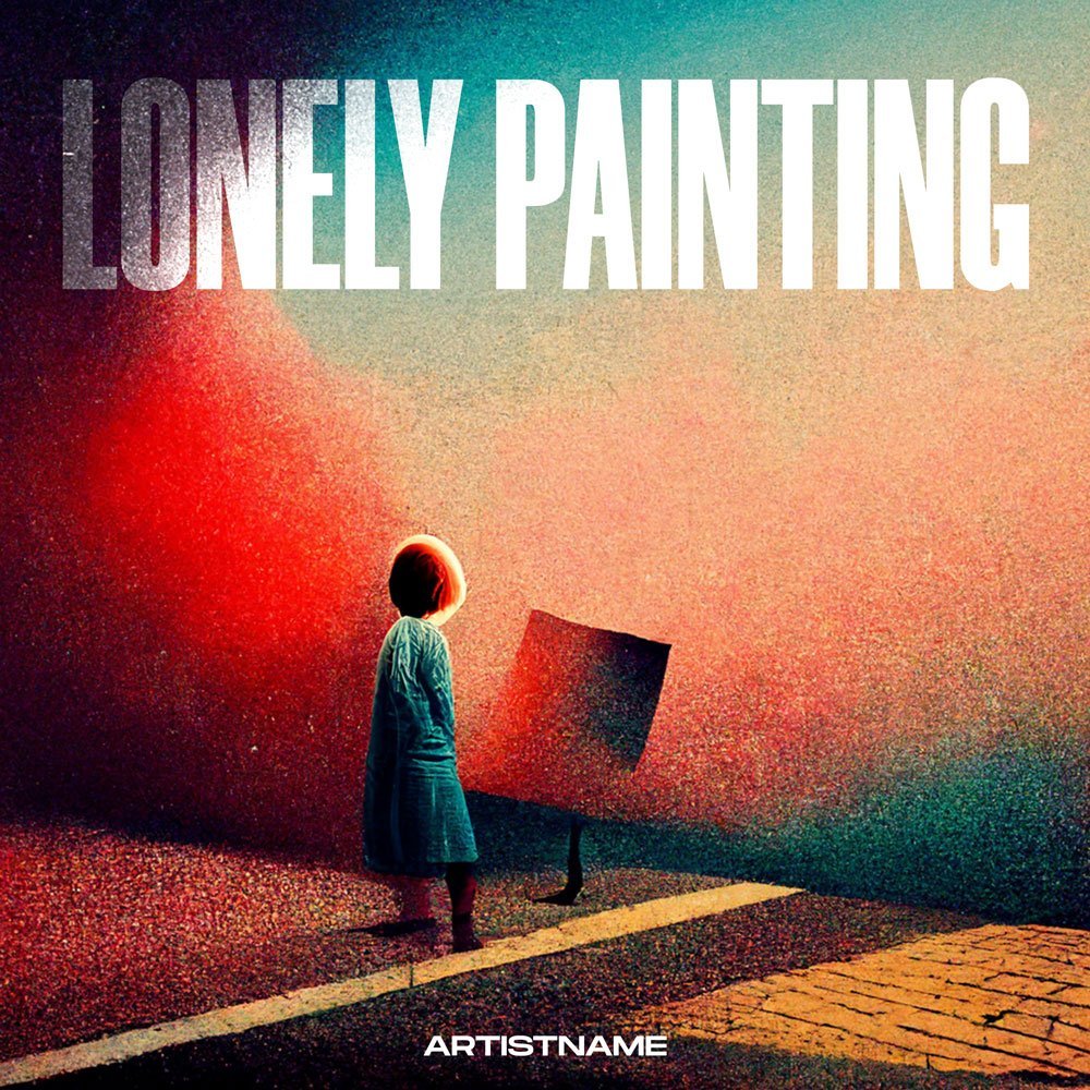 lonely painting