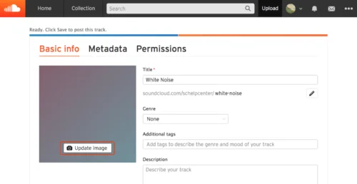 How To Upload/Change Soundcloud Cover Art?