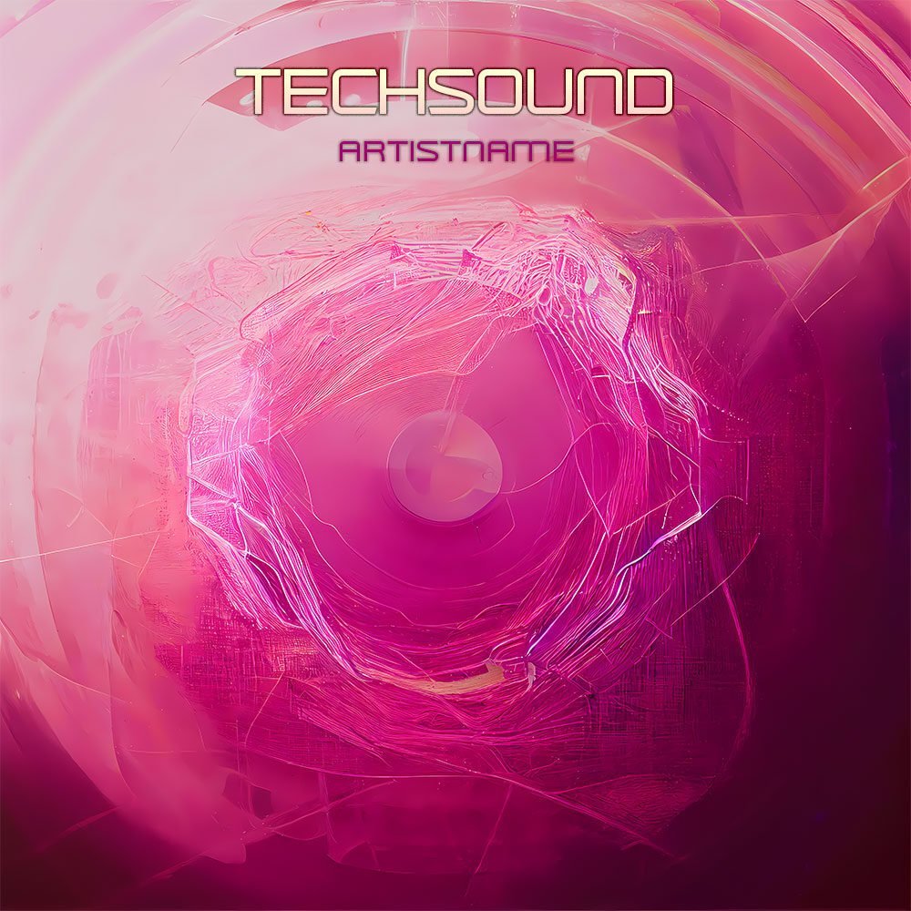 Techno Album Cover Artwork