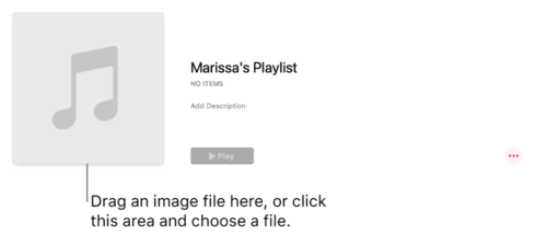 Change Or Upload Apple Music Playlist Cover Art