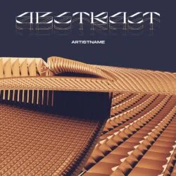 Simple Abstract Album Cover Art