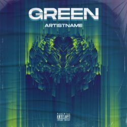 Green Premade Album Cover Art