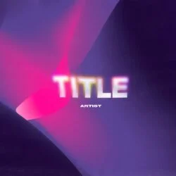 Purple Premade Album Cover Art