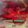 Red Unicorn Premade Album Cover Art