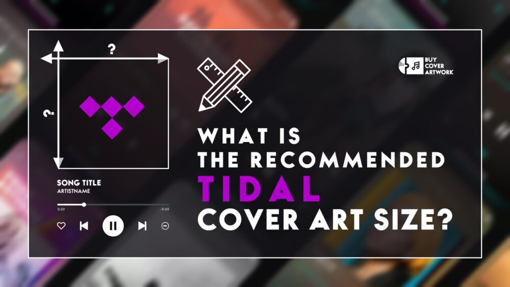 Tidal Cover Art Size