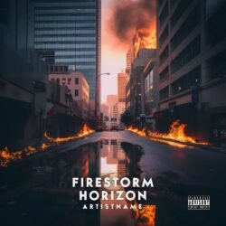 Firestorm Horizon Premade Album Cover Art