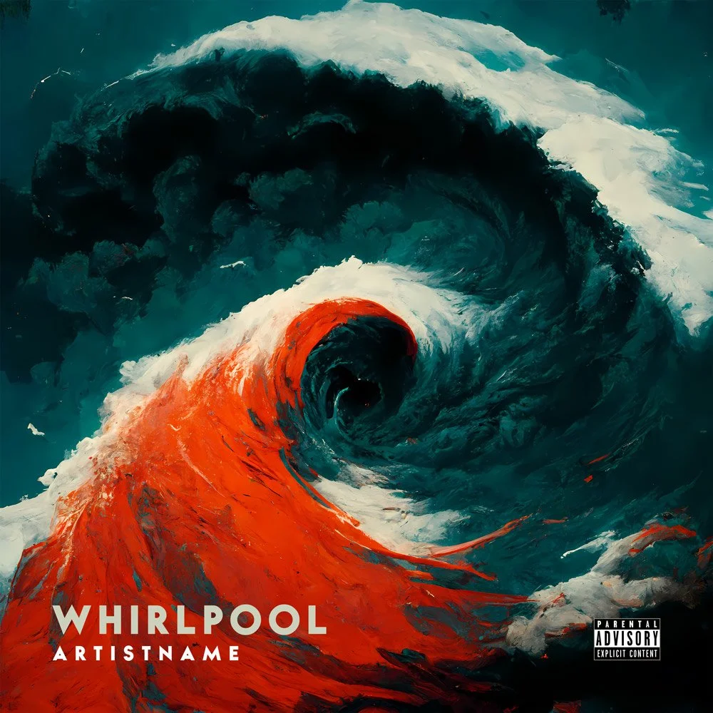 Whirlpool Premade Album Cover Art • Buy Cover Artwork