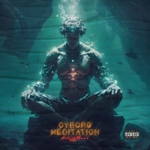 Cyborg Meditation Premade Album Cover Art