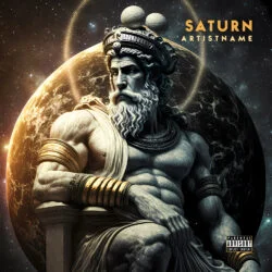 Saturn Premade Album Cover Art