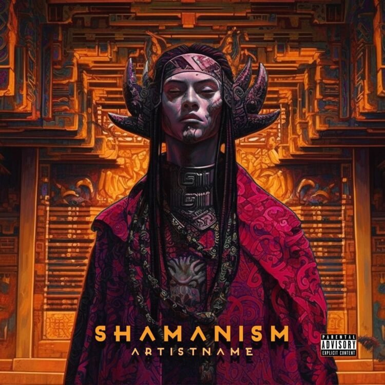 Shamanism Premade Album Cover Art