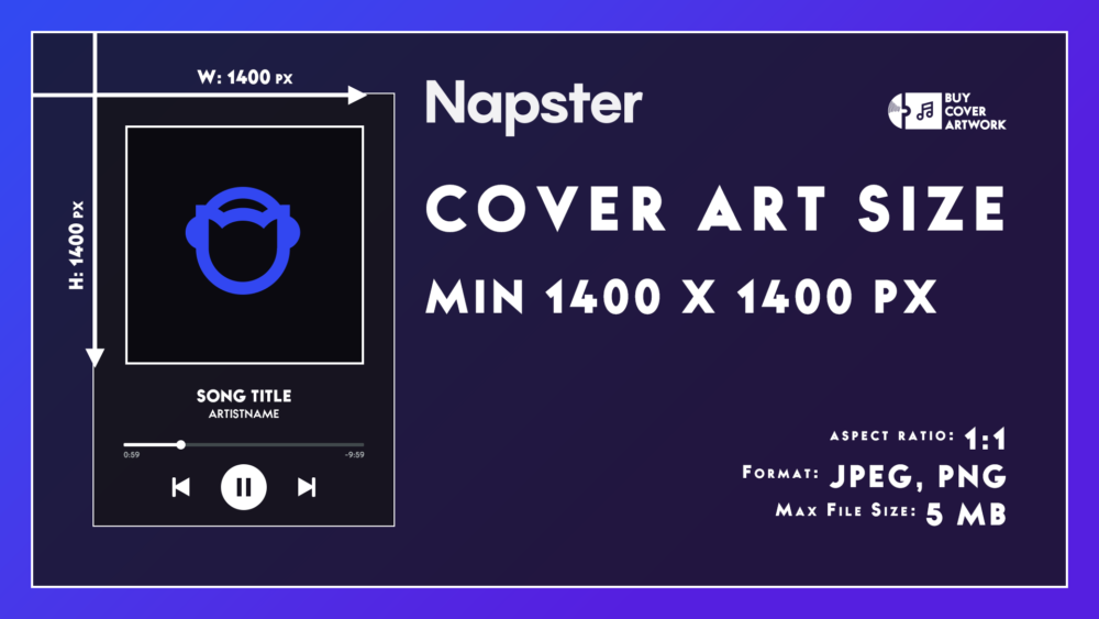 Napster Album Cover Art Size