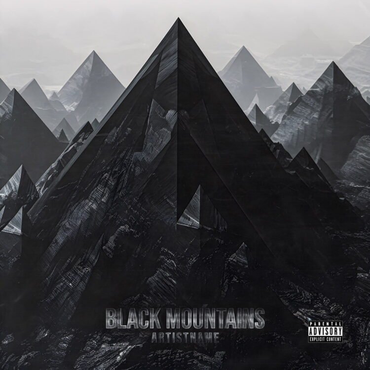 Black Mountains Premade Album Cover Art