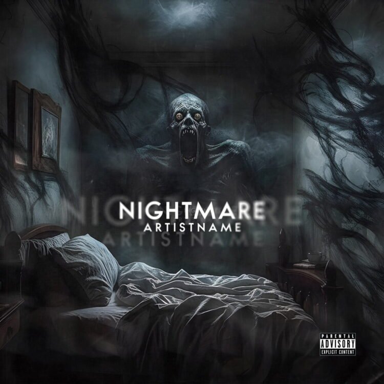 Nightmare Premade Album Cover Art