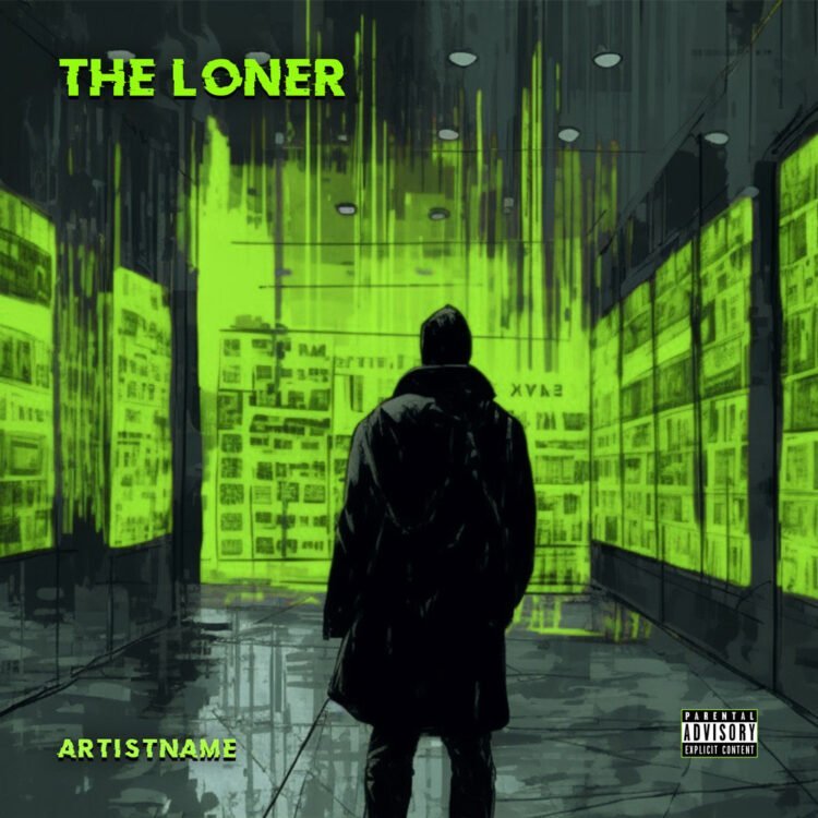 The Loner Premade Album Cover Art