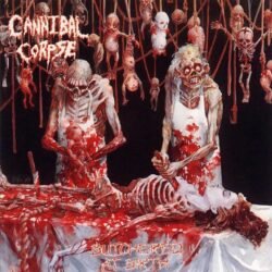 Cannibal Corpse, 'Butchered At Birth' (1991) Album Cover Artwork