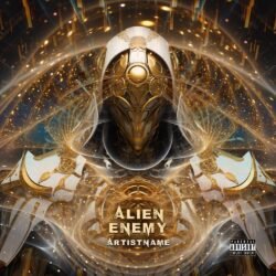 Alien Enemy Premade Album Cover Art