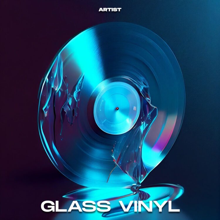 Glass Vinyl Premade Album Cover Art