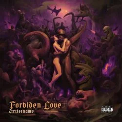 Forbidden Love Neoclassical Metal Premade Album Cover Art