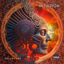 Intuition Alex Grey Style Premade Album Cover Art