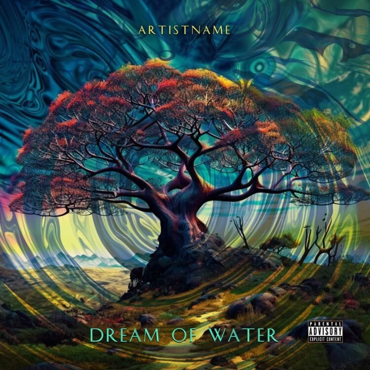 Dream Of Water Premade Album Cover Art