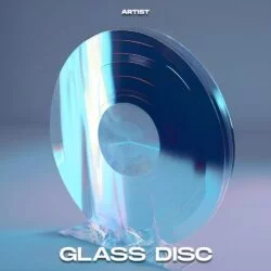 Glass Disc Cover Art