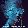 Lightning Blue Exclusive Digital Artwork For Sale