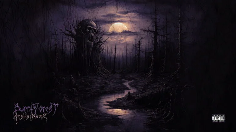 Burnt Forest Exclusive Premade Depressive Suicidal Black Metal Cover Art