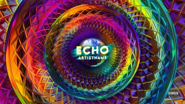 Echo Exclusive Psychedelic Digital Artwork For Sale