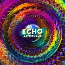 Echo Exclusive Psychedelic Digital Artwork For Sale