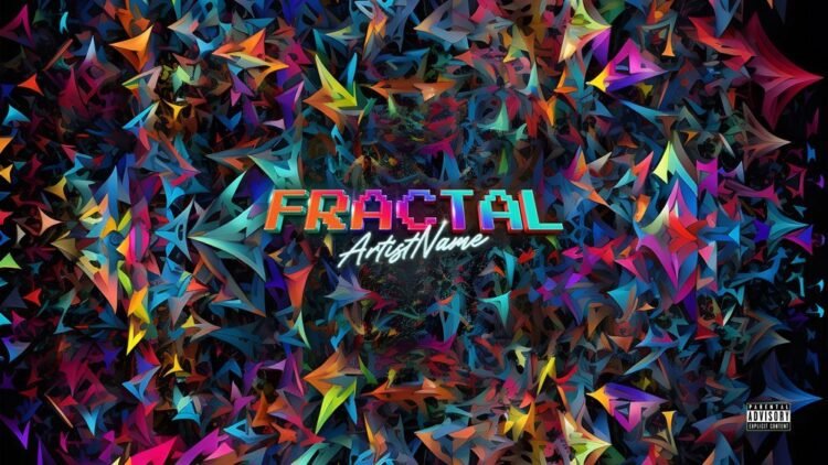 Fractal Trance Exclusive Premade Album Cover Artwork For Sale