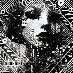 Gone Girl exclusive digital artwork for sale - for Alternative Hip-Hop, Dark Electro Music - style Acid Graphics, Collage - in Black, Grey Color