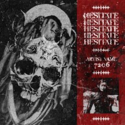 Hesitate Exclusive Premade Heavy Metal Album Cover Artwork for sale