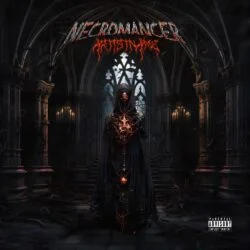 Necromancer Premade Symphonic Black Metal Album Cover Artwork