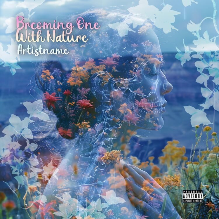 Becoming One With Nature Premade Chill Album Cover Art