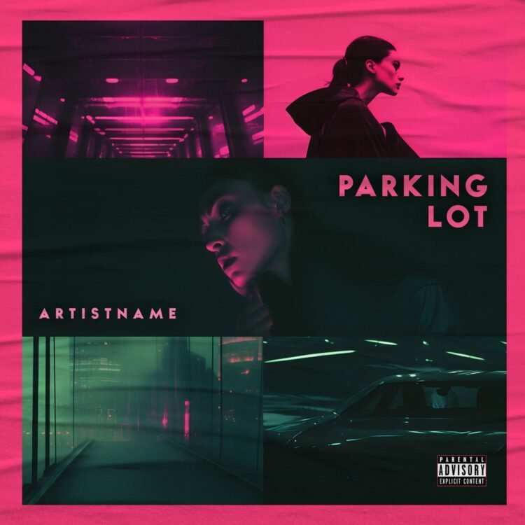 Parking Lot Premade Album Cover Art Design