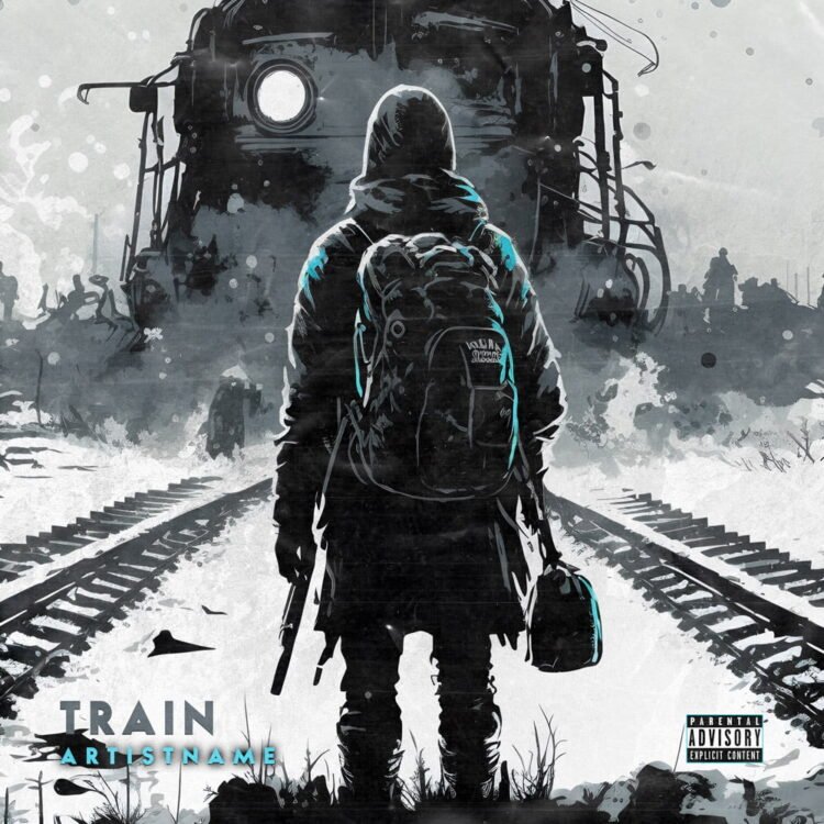 Train Premade Alternative Album Cover Art