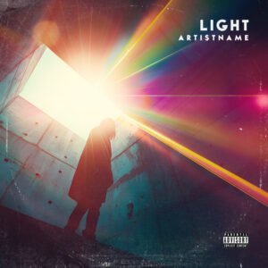 Light Premade Trip Hop Album Cover Art Design