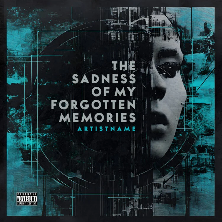 Buy Sadness Of My Forgotten Memories Premade Techno Trance Album Cover Art Design