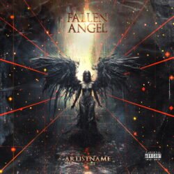 Fallen Angel Premade Deathrock Album Cover Art Design