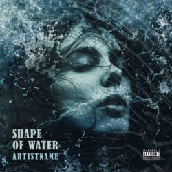 Shape Of Water Premade World Album Cover Art Design