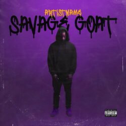 Savage Goat Premade Drill Rap Album Cover Art Design